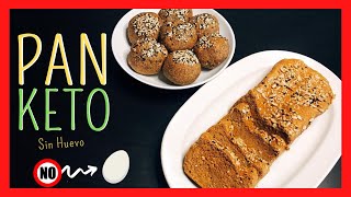 🍞 Pan Keto 🚫 Sin huevo 🚫 Harina 🚫 Azúcar 🚫lácteos 💚 Low Carb [upl. by Livvi]