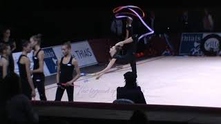 Maria TITOVA RUS clubs  2014 Thiais podium trainings [upl. by Junie]