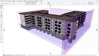 Rotating 3D cutting planes in ARCHICAD [upl. by Lauryn274]