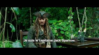 Pirates des Caraïbes  La Fontaine de Jouvence  BA Officielle 1 VOST intro Jack Sparrow I Disney [upl. by Goddart4]