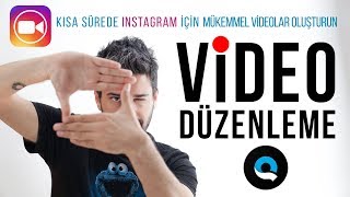 Instagram için En İyi Video Düzenleme Uygulaması  Quik Tutorial [upl. by Conrad238]