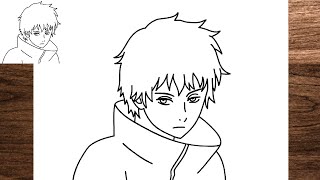 Como desenhar o Sasori de Naruto [upl. by Annairdua420]