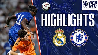 Real Madrid 21 Chelsea  HIGHLIGHTS  Chelsea FC USA Tour 2024 [upl. by Thierry]