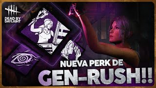 Nueva quotPERKquot para GENRUSHEAR  DEAD BY DAYLIGHT Gameplay Español [upl. by Meghann]