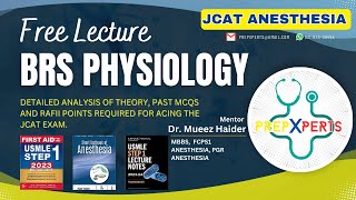 JCAT Anesthesia BRS PHYSIOLOGY 2 By Dr Mueez Haider [upl. by Dawaj]