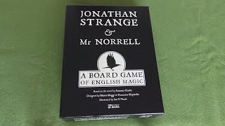 Jonathan Strange and Mr Norrell The Boardgame [upl. by Yelnats]