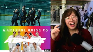 A HELPFUL GUIDE TO ATEEZ FINALLY  REACTION  Total stan material right here 🤩 [upl. by Follansbee]