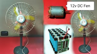 How to make 12v DC fen dcmotor viralvideo youtubevideo trending sgelectronic657 [upl. by Ardnuaet]