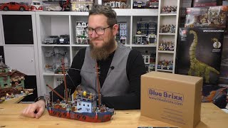 Bluebrixx 104263  Altes Fischerboot  Review [upl. by Anauj]