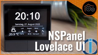 NSPanel mit Lovelace UI  so habe ich mir das vorgestellt [upl. by Vaientina]