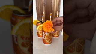 Open can spritz🍊🍾 aperolspritz drink recipe summer asmr trending spritz cocktail shorts [upl. by Adnamal]