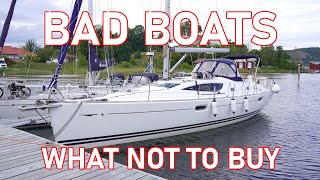 BAD Sailboats  What NOT to Buy  Ep 232  Lady K Sailing [upl. by Enileme]