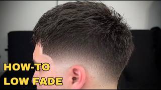 PERFECT Barber Tutorial 💈  STEPBySTEP Low Fade [upl. by Aninaj]