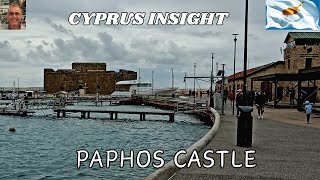 Paphos Castle Paphos Cyprus  Years of History [upl. by Dov]