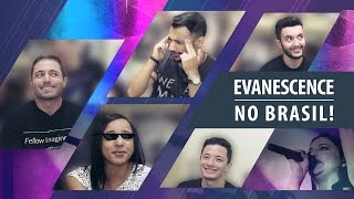 Evanescence no Brasil  Bate Papo com fÃ£s [upl. by Ettenuj]