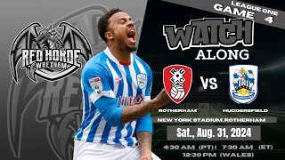 Rotherham v Huddersfield  League 1  Matchweek 4  Watch Along  Watch Party Live [upl. by Eidna39]