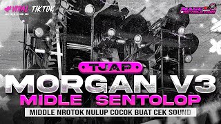 DJ TROMPET VIRAL TJAP MORGAN V3  MIDLE NULUP NROTOK  DJ PARTY BASS BEDIL BATTLE CEK SOUND KARNAVAL [upl. by Byrn]