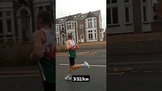 Sub 120 Half marathon attempt at Cardiff Half marathon [upl. by Selassie]