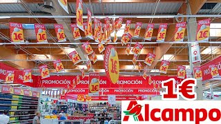 Alcampo Ofertas 1€ SEPTIEMBRE 2024  Todo Por Solo 1€ [upl. by Kendell]