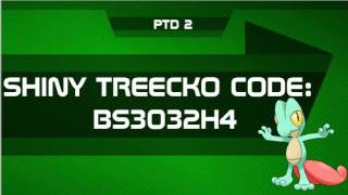 Shiny Treecko Mystery Gift Code  Pokemon Tower Defense 2 PTD 2 [upl. by Eiliab]