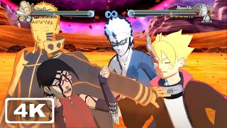 All Team Ultimate Jutsus 4K 60fps Naruto Storm 4 Next Generations [upl. by Llenrod416]