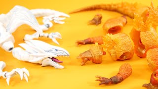 Burning Godzilla×Blue Eyes White Dragon YuGiOh Disassembly SHMonsterArts [upl. by Ybur]