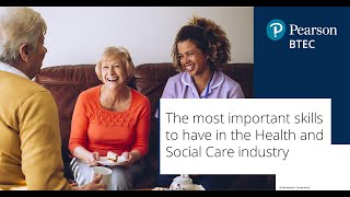 The most important skills to have in the Health and Social Care industry [upl. by Nygem]