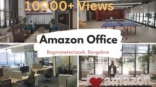 Amazon Bangalore office tour l Bagmane constellation business park l office tour amazon [upl. by Alick]