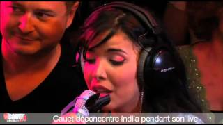 Cauet déconcentre Indila pendant son live  CCauet sur NRJ [upl. by Aryc]