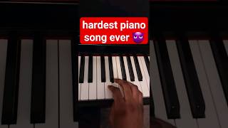 hardest piano song ever 😏😈 shorts viral trending [upl. by Nitsa]