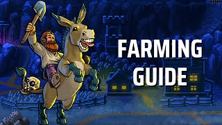 Graveyard Keeper  Farming Guide [upl. by Ahsekim120]