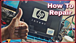 HP COMPAQ 7610b NO DISPLAY Motherboard Repair  100 Problem Solved [upl. by Satsok]