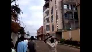 Falling Apartment Building in Kinshasa DR Congo [upl. by Kaiulani86]