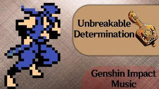 Unbreakable Determination  Floral Zither  Genshin Impact Music [upl. by Astrea]