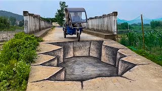 Amazing 3D Painting Art Just For Fun [upl. by Hameean]