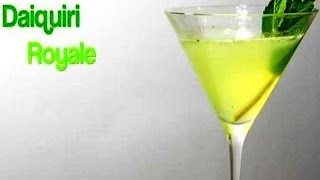 How to Make Daiquiri Royale Cocktail [upl. by Schramke29]