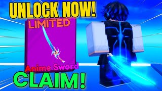 HOW TO GET EXCLUSIVE ANIME SWORD Roblox Blade Ball [upl. by Huesman]