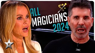 ALL Magic Auditions from Britains Got Talent 2024 [upl. by Giarla]