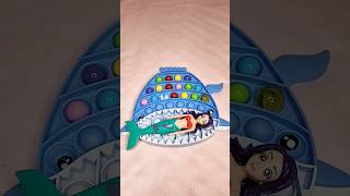 Shark eats Mermaid 😱😲😭trend popit satisfying fidget marble viral [upl. by Lalittah76]