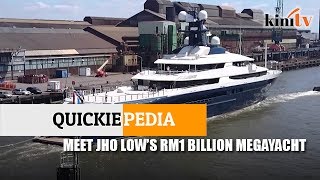 Quickiepedia Meet Jho Lows RM1 billion megayacht [upl. by Aisatsan]