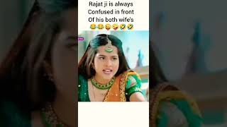 dangal tv show Kaisa hai yeh rishta anjana Rajat anmol mridula vm on jhatka zara sa mehsoos hua hai🤣 [upl. by Ploss]