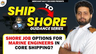 What are the Shore Job opportunities for Marine Engineers in Core Shipping  Ship To Shore Series [upl. by Hake70]