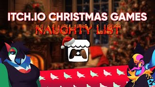 NAUGHTY LIST STREAMER  Qweave  Itchio Christmas Games [upl. by Adigirb]