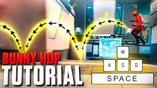 COMO HACER BUNNY HOP en VALORANT TUTORIAL [upl. by Dee Dee]