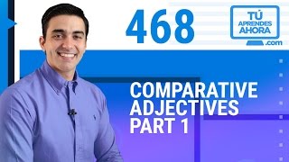 CLASE DE INGLÉS 468 Comparative adjectives part 1 [upl. by Sabah]