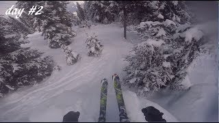 kaltenbach hochzillertal 2018  day 02  POWDER  skiarena [upl. by Annice667]