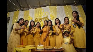 Haldi Dance VideoRoshniArunMallu WeddingHaldi Ceremony [upl. by Tnomad]