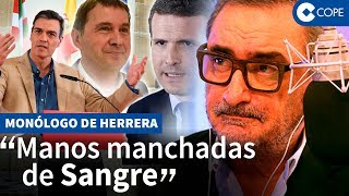 Herrera sobre el pacto de Sánchez con los quotherederos de ETAquot [upl. by Lennod]