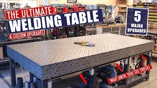 The Ultimate Welding Table  JIMBOS GARAGE [upl. by Eissahc]