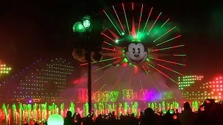 FULL World of Color  Winter Dreams debut with Frozen Toy Story at Disneyland Resort [upl. by Adnilreh765]